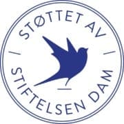 Støttet av stiftelsen Dam
